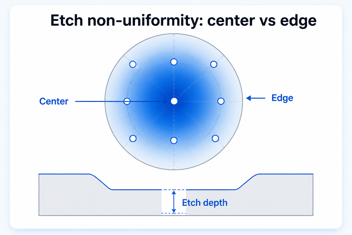 Etch Non-Uniformity: How to Find Which Knob Is Driving It